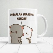 Resim Sigma Dobarlan Bıragma Kendini Baskılı Kupa Bardak 