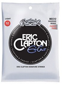 Resim Martin Co MEC12 Clapton's Choice Phosphor Bronze Akustik Gitar Teli Light 12-54 