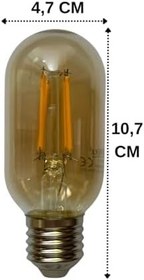 Resim Heka LED Ampul, 6W (48W), 2500K Günışığı, E27 Duy, Şeffaf, 5 Adet 