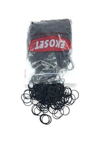 Resim Ekoset 500 Adet Siyah Küçük Paket Lastiği 40 MM 