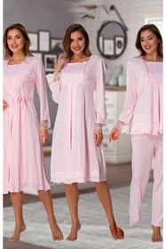 Resim Genel Markalar Effort Pembe Midi Penye Lohusa Hamile 4'lü Set 