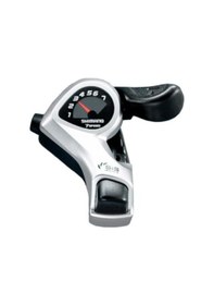 Resim Shimano Tourney 3x7 Vites Bisiklet İtmeli Sağ Vites Kolu Sl-tx50-7 Vites 
