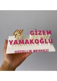 Resim Masaüstü İsimlik-58 Çok Renkli 