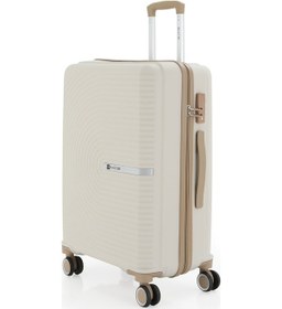 Resim Mçs Polipropilen 4lü Valiz Seti V374 S24sy1000083-set 00421 Kemik/şampanya 