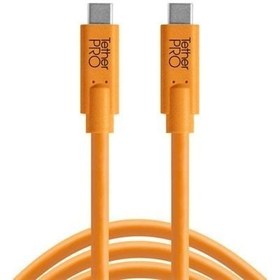 Resim Tether Tools USB-C to USB-C 4.6m Orange (CUC15) 