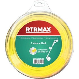 Resim Rtrmax Rty433 Tırpan Misinası Sarı Altıköşe 3.3 Mm*46m 