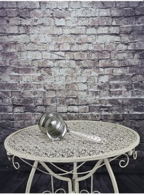 Resim Geniş Taban Nikelli Kalın Bakır Sütlük Cezve 