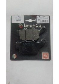 Resim 431-163brenta Organik Honda Vt 250 Fd Arka Balata 