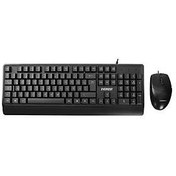 Resim Everest KB-619 Siyah-Gri USB 2 Metre Bakır Kablolu Q Multimedia Klavye 