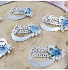 Resim Vav Harfi Kişiye Özel İsimli Bebek Doğum Hediyesi(30 Adet) 