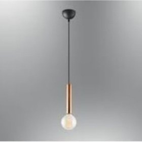 Resim Mylights Retro Rustik Silindir Tekli Sarkıt E27 Duy 