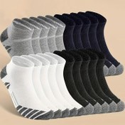 Resim 10/20 Çift Erkek Kısa Çorap, Düşük Kesim Mürettebat Çorapları Tüm Mevsimler İçin, Ter Emici, Günlük Giyim,Her Mevsim Çorapları,Minimalist Tasarım,Klasik Tarz,Nefes Alabilen Kumaş,Rahat Kesim,Temel Çoraplar,Erkek Ayakkabıları,Erkek Modası 