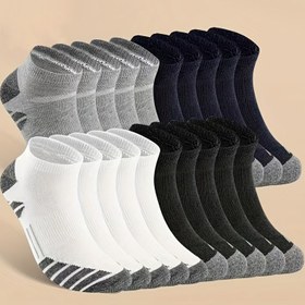 Resim 10/20 Çift Erkek Kısa Çorap, Düşük Kesim Mürettebat Çorapları Tüm Mevsimler İçin, Ter Emici, Günlük Giyim,Her Mevsim Çorapları,Minimalist Tasarım,Klasik Tarz,Nefes Alabilen Kumaş,Rahat Kesim,Temel Çoraplar,Erkek Ayakkabıları,Erkek Modası 