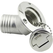 Resim Suntek Römorklar Için 50mm Hortum Deniz Donanımı Genel Tekne Toplam Uzunluk 9cm 