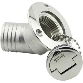 Resim Suntek Römorklar Için 50mm Hortum Deniz Donanımı Genel Tekne Toplam Uzunluk 9cm 