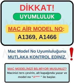 Resim McStorey MacBook Air 13 İnç Kılıf A1369 A1466 Uyumlu Hard Case Sert Koruyucu Kapak Ahşap Dokulu Vinleks Kaplama İnce Hafif Çizilme Korumalı Siyah 