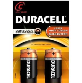 Resim Duracell C Orta Boy Pil 2 Li Kartela 