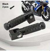Resim Cloudstore Siyah M8 Dişli Alüminyum Cnc Katlanır Elektrikli Scooter Pedalı 
