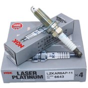 Resim NGK 4'lü Platinyum Buji Takımı LZKAR6AP-11 