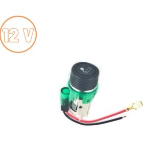 Resim Space 12V Yeşil ışıklı Çakmak 
