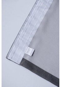 Resim Terra 140x270 Cm 2 Adet Blackout Fon Perde Gri 