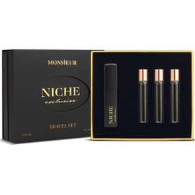 Resim Niche Exclusive Monsieur Travel Set 4x8 ml Erkek Parfüm Seti 