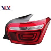 Resim TST Citroen C Elysee- 2017-2024 Stop Lambası Sol Kırmızı/Beyaz (Mars) (Oem No:Yl00447880) 