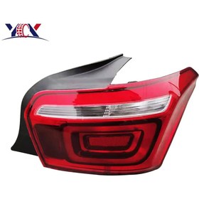 Resim TST Citroen C Elysee- 2017-2024 Stop Lambası Sol Kırmızı/Beyaz (Mars) (Oem No:Yl00447880) 