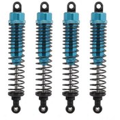 Resim Xiyyadms 1:10 Rc4wd Hsp Dhk Büyük Tekerlekli Araç İçin Yüksek Performanslı 100mm Amortisör Seti Mavi, 4 Adet 