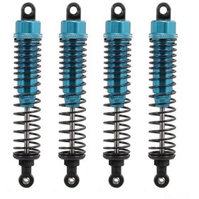 Resim Xiyyadms 1:10 Rc4wd Hsp Dhk Büyük Tekerlekli Araç İçin Yüksek Performanslı 100mm Amortisör Seti Mavi, 4 Adet 