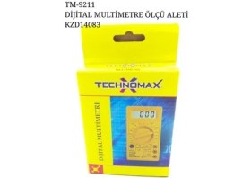 Resim Technomax Digital Multimetre Ölçü Aleti 