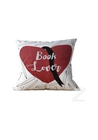 Resim Kırlent Kılıfı Book Lover 