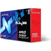 Resim Misda Store Pulse Amd Radeon™ Rx 9070 Xt Gamıng 16GB Dual Hdmı/dual Dp Gpu Ekran Kartı 