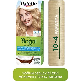 Resim Palette Kalıcı Doğal Renkler Saç Boyası 10-4 Papatya - Gratis 
