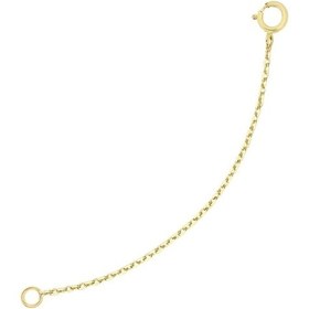 Resim Gümüş Altın Kaplamalı Zincir Ek Parçası G12Zcrur2 Altınsepeti (465744786) 