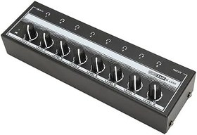 Resim DAUZ Bağımsız Ses Kontrolü Ile 8 Kanal Stereo Kulaklık Amplifikatörü Stüdyo Için Profesyonel 100-240V Kulaklık Amplifikatörü (AB fişi) 