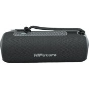 Resim HiFuture Alpha Bluetooth 5.3 15W Yüksek Ses Gücü IPX7 Su Geçirmez Stereo Taşınabilir Kablosuz TWS Hoparlör Siyah 