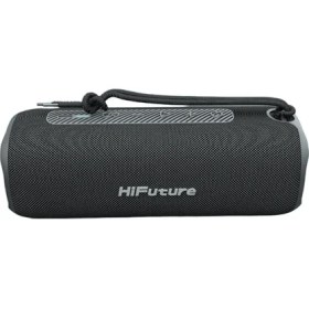 Resim HiFuture Alpha Bluetooth 5.3 15W Yüksek Ses Gücü IPX7 Su Geçirmez Stereo Taşınabilir Kablosuz TWS Hoparlör Siyah 
