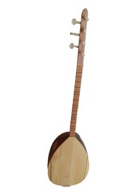 Resim Kısa Sap Bağlama Kılıf. Tezene ve Tel 