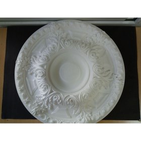 Resim DRL HIRDAVAT 6 Adet 39 Cm Kabartma Desen Köpük Lamba Göbeği 