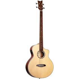 Resim Ortega D7CE-4 Deep Series 7 Medium Scale Akustik Bas Gitar (Natural) 