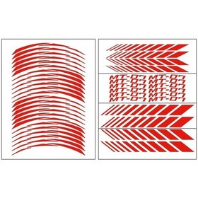 Resim GOGO JANT ŞERİDİ MT07SRT007 KIRMIZI REFLEKTÖRLÜ YAMAHA MT-07 14-2 