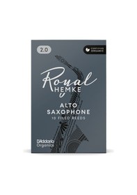 Resim D'addario Rhkp10asx200 Frederick Hemke Alto Saksafon Kamışı No: 2.0 Profesyonel - 10'lu Paket Kısa Vamp, Fransız Kesim Ve Koyu/zengin Tını 