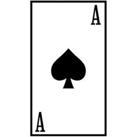 Resim Nok Nok Ace of Spades Oyun Kartı Çıkartması Aroace Çıkartması Vinil Çıkartma |Arabalar Kamyonlar Kamyonetler Duvarlar Dizüstü Bilgisayar| Siyah|5,5 x 3,1 inç| 2206 