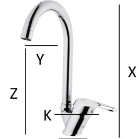 Resim Sardıcı Mutfak Bataryası 360 Derece Oynar Başlıklı Eviye Bataryası Mutfak Musluğu 