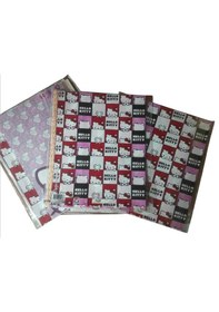 Resim Abka Hello Kıtty A4 Yapışkanlı Hazır Kitap Kabı 10'lu 