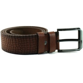Resim Mentor Regalo Deri Kemer Kahve Spor Desenli 81062 