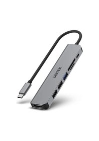 Resim Unıtek Usb-c 7in1 Unıversal Dockıng Statıon H1118a 
