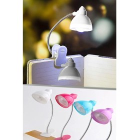 Resim AyrStore Masaüstü Klipsli Bükülebilir Kitap Okuma LED Işık 