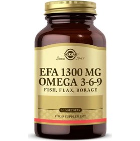 Resim Solgar Omega 3-6-9 Efa 1300mg 60 Softjel 